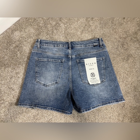 NWT RISEN TARA HIGH RISE SHORTS XL - Picture 3 of 12